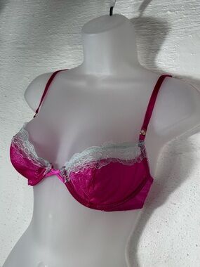 Victoria’s Secret unlined sheer shimmer bra